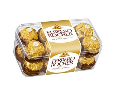 [:lt]Saldainiai FERRERO ROCHER, 200 g[:ru]Конфеты Ferrero Rocher, 200г[:]